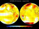 Agosto de 2016, otro mes de calor récord en el mundo