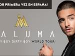 Maluma firma discos esta semana en Madrid y Málaga y dará 7 conciertos en octubre en España