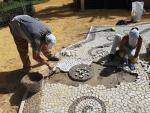 Ayuntamiento inicia la restauración de la Glorieta de Roma en los Jardines de las Delicias