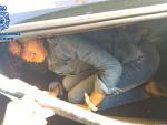 Dos detenidos en Tarifa por intentar introducir en el país a una joven marroquí oculta en un vehículo