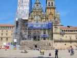 IU quiere que el Gobierno reclame a los herederos de Franco dos estatuas de la fachada de la Catedral de Santiago