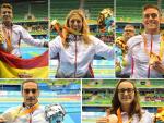 La natación vuelve a ser la líder del deporte paralímpico español