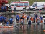 10 muertos al chocar una lancha en el río Moscova