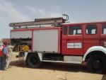 Los campamentos de refugiados del Sahara reciben un camión de bomberos donado por el Ayuntamiento