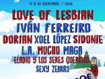 Love of Lesbian, Iván Ferreiro y Dorian, en el Intro Music Festival