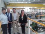 La alcaldesa y el delegado de Economía visitan la nueva sede de Silos Córdoba en Rabanales 21
