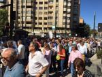 La Policía Local estima en más de 7.000 los asistentes a la manifestación contra el "aislamiento ferroviario"
