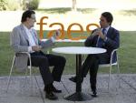 Aznar defiende ante Rajoy su reforma fiscal para que haya una rápida recuperación