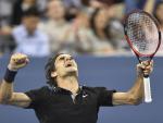 Federer alcanza las semifinales con una remontada frente a Monfils