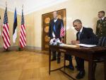 Obama acusa a Rusia de agresión en Ucrania y apoya la política de sanciones