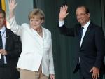 Merkel y Hollande conmemoran la amistad franco-alemana y abordarán la crisis del euro