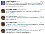 Amenazas al periodista Enrique Marqués en Twitter