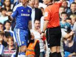 Fernando Torres, expulsado en el Chelsea - Swansea City