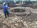 La excavación de la Diputación de Álava en Eskalmendi confirma la existencia de restos de un monumento megalítico