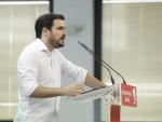 Garzón (IU) acusa a la "red" de Aznar de implicación en casos de corrupción y al Gobierno, de injerencia en el caso Lezo