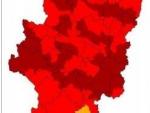 Prealerta roja plus por riesgo de incendios forestales en amplias zonas de Aragón
