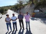 Las obras de acceso a la aldea alcalaína de La Hortichuela están al 80 por ciento de su ejecución