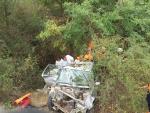 Un herido en un accidente de tráfico en la N-234, a la altura de Villarroya de la Sierra