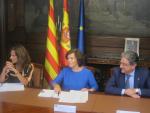 Santamaría aborda con comerciantes de Barcelona sus peticiones sobre seguridad