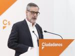 Ciudadanos admite que "no es favorable" a que Rajoy comparezca en el Pleno del Congreso por Gürtel