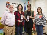 Beitia y Verónica Cuadrado reciben la medalla al mérito deportivo de Cantabria