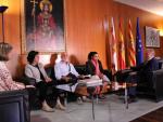 El presidente de la ONG Monegros con Nicaragua visita la Diputación de Huesca