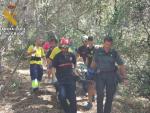 Guardia Civil rescata a un senderista accidentado en la senda que lleva al nacimiento del río Mundo en Riópar