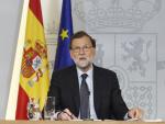 Rajoy pedirá al TC que prohiba todos los pasos que dé hoy el Parlamento catalán hacia el referéndum