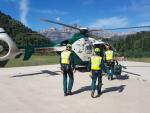 La Guardia Civil realiza cinco rescates este sábado en el Pirineo oscense