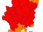 Prealerta roja por riesgo de incendios en gran parte de Aragón
