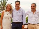 Juanma Moreno asegura que la nueva alcaldesa encarna el "espíritu de fortaleza y potencialidad" de Marbella