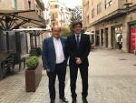 Andoni Ortuzar y Carles Puigdemont se reúnen en Girona para analizar la situación política en Euskadi y Cataluña