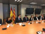 Rajoy regresa a Madrid tras encabezar el gabinete de crisis en Barcelona