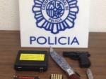 Detenido el responsable de efectuar siete disparos con un arma de fogueo en Málaga capital