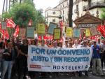 CCOO y UGT marcharán el lunes por el centro de Sevilla para reclamar la firma del convenio de hostelería