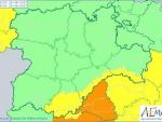Previsión de tormentas y lluvias este lunes en las provincias de Ávila, Segovia y Soria