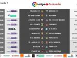 El Barça-Eibar se disputará el martes 19 y el Real Madrid-Betis, el miércoles 20