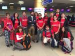 Los 13 cooperantes castellonense bloqueados varios días en Kenia a la espera de vuelos regresan a España