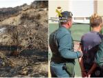 La Guardia Civil detiene al presunto autor de ocho incendios en Abarán y Blanca