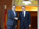 Oltra se muestra "moderadamente optimista" después de que Rajoy "abra la puerta" a regularizar la deuda de la Comunitat