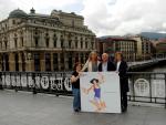 La campaña 'Dale la vuelta a la urticaria' llega a Bilbao "para desmontar mitos sobre esta patología"
