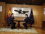 El Congreso mide mañana el apoyo parlamentario a la estrategia de Rajoy contra el referéndum