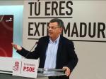 El PSOE extremeño pide a Podemos que dé "un paso adelante" y hable "francamente" sobre los PGEx para 2018
