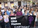 Cientos de personas se concentran en Cartagena contra la violencia machista