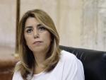 Susana Díaz: "Andalucía va a estar en la defensa del Estado de derecho, la ley y la Constitución"