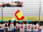 Fernando Alonso en los entrenamientos de Malasia