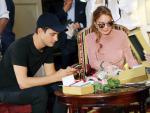 Lindsay Lohan, la estrella del desfile de Palomo Spain
