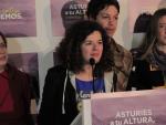 Sofía Castañón (Podemos) defiende el movimiento feminista como ejemplo para impulsar medidas de igualdad real