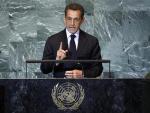 Sarkozy propone una hoja de ruta de un año para Oriente Próximo