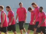 Ibrahimovic vuelve a entrenarse con el Barcelona